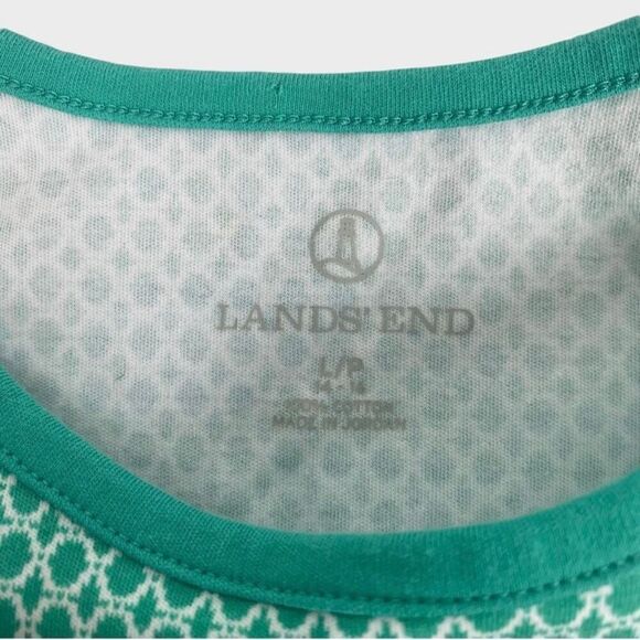 Lands' End Green Tank - Picture 3 of 6